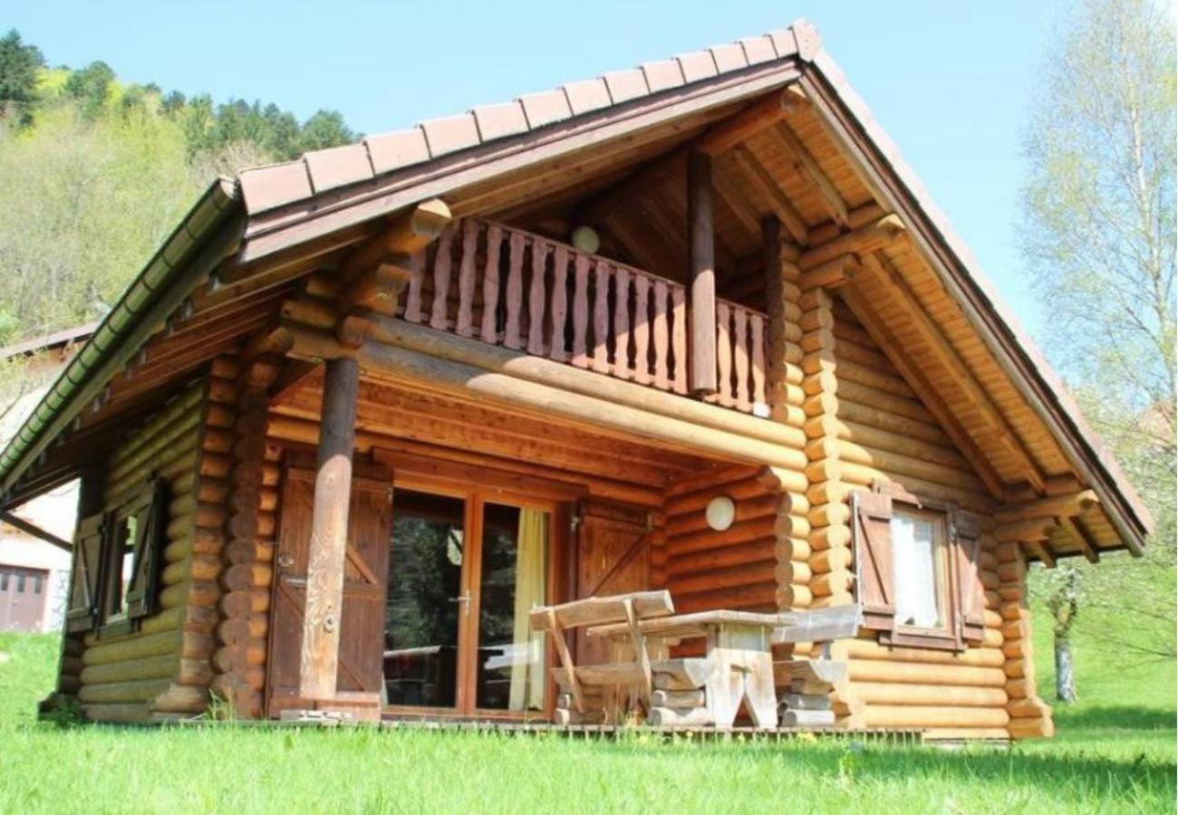 L'Oursblanc Chalet En Rondins La Bresse Exterior photo