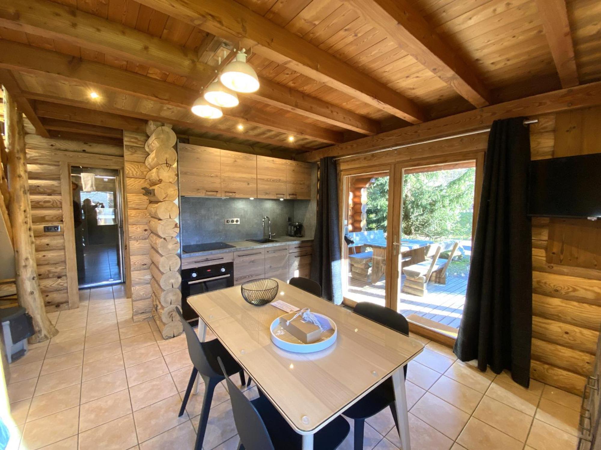 L'Oursblanc Chalet En Rondins La Bresse Exterior photo
