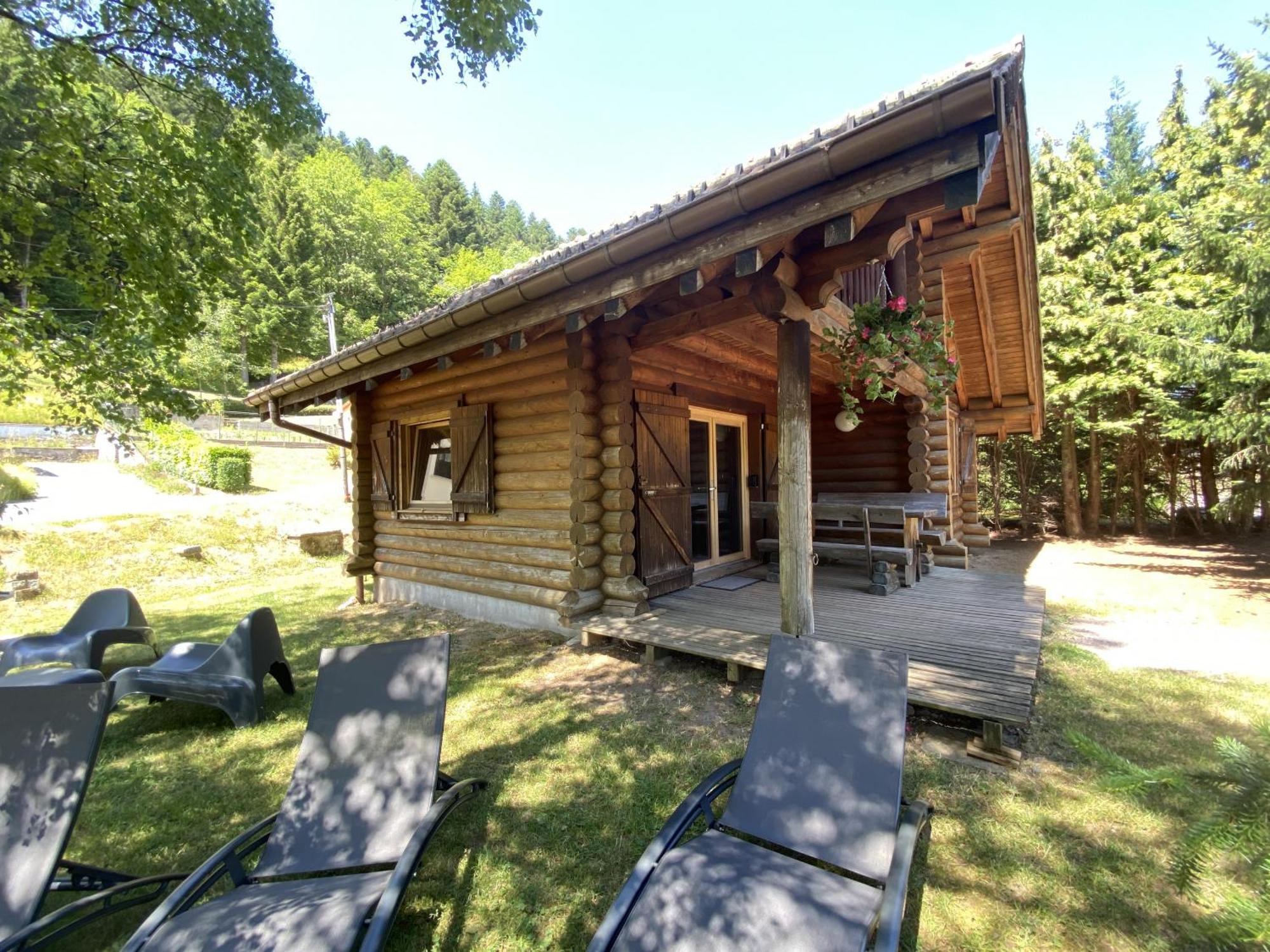 L'Oursblanc Chalet En Rondins La Bresse Exterior photo