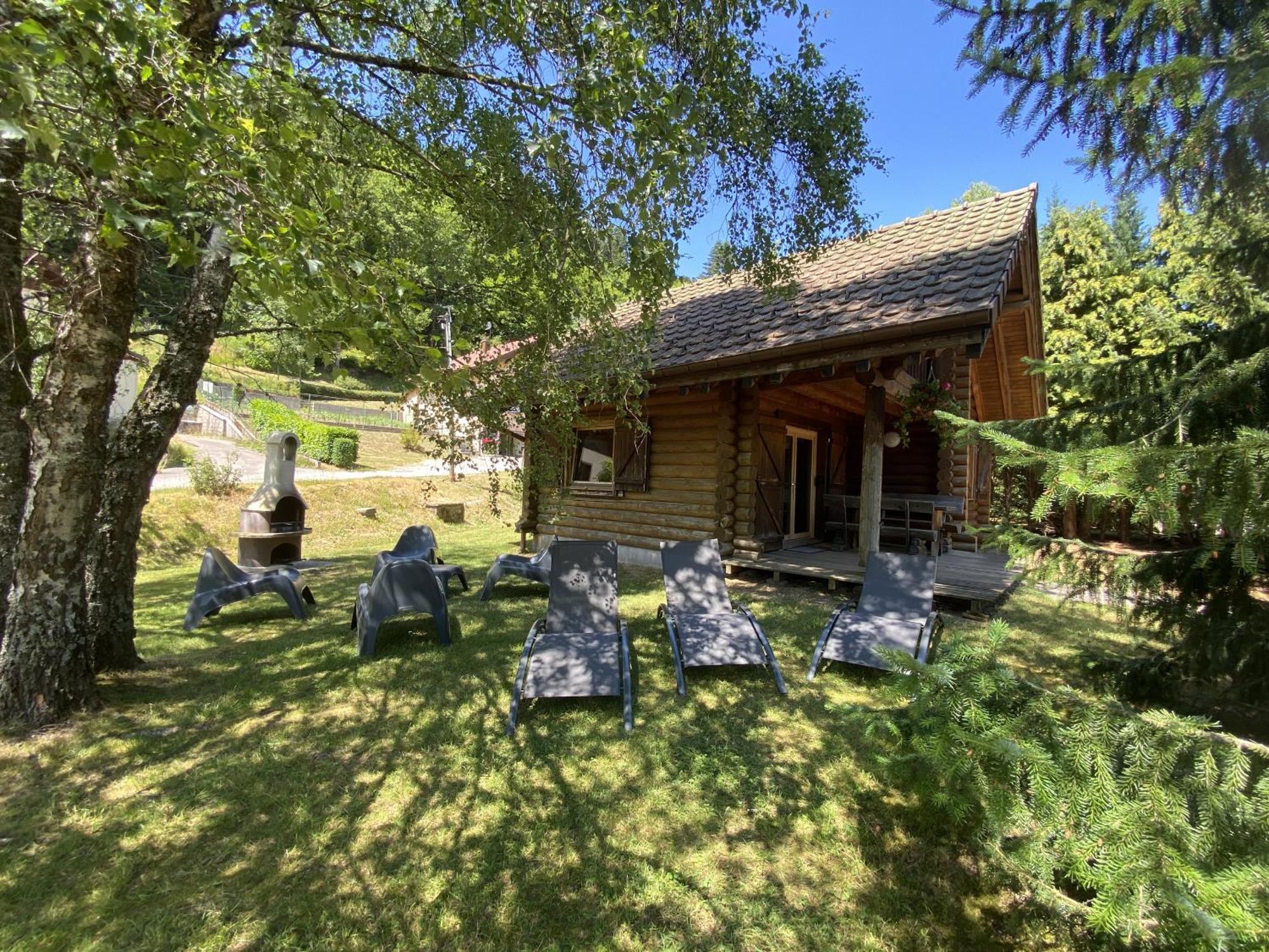 L'Oursblanc Chalet En Rondins La Bresse Exterior photo